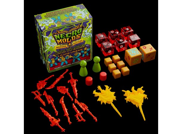 Necromolds Call to arms 4 Player Upgrade Expansion till Necromolds Monster Battle 