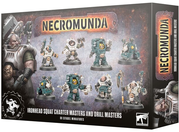 Necromunda Charter Masters/Drill Masters Ironhead Squat 