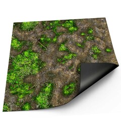 Neoprene Mat 4x4 Boneblight Marsh Green Stuff World - 120 x 120 cm