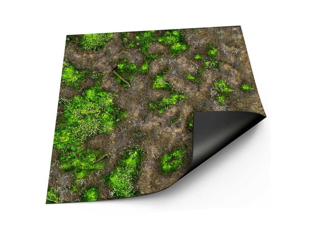 Neoprene Mat 4x4 Boneblight Marsh Green Stuff World - 120 x 120 cm 