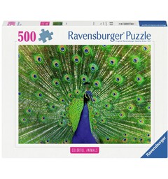 Peacock 500 bitar Pussel Ravensburger Puzzle