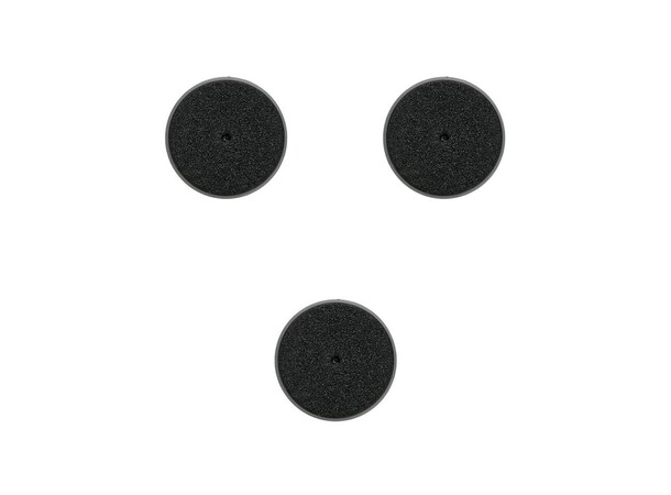 Plastbaser Svart Rund - 50mm (3 st) Citadel 