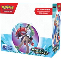 Pokemon Journey Together ENHANCED Box Booster Box med promo-kort