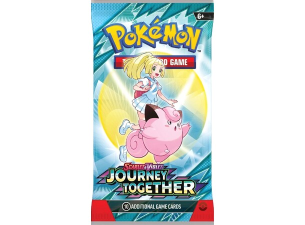 Pokemon Journey Together ENHANCED Box Booster Box med promo-kort 