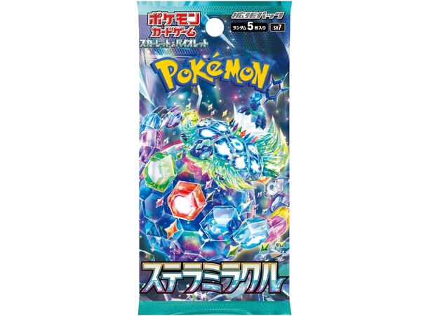 Pokemon Stellar Miracle Booster Box JAPANSK - Scarlet & Violet - sv7 