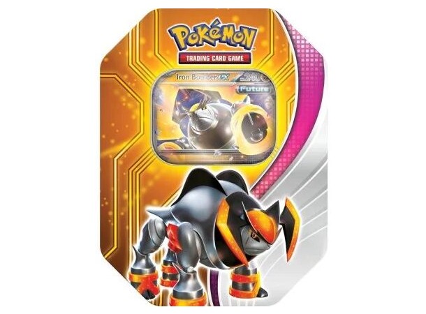 Pokemon Tin Box Iron Boulder ex Paradox Destinies 