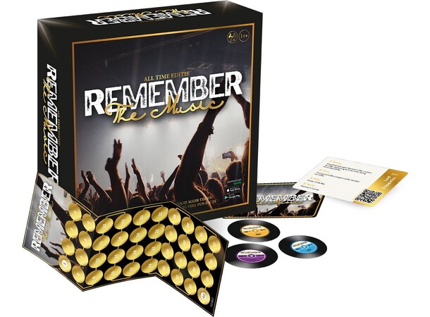 Remember the Music Brädspel Svensk utgåva - All Time Edition 