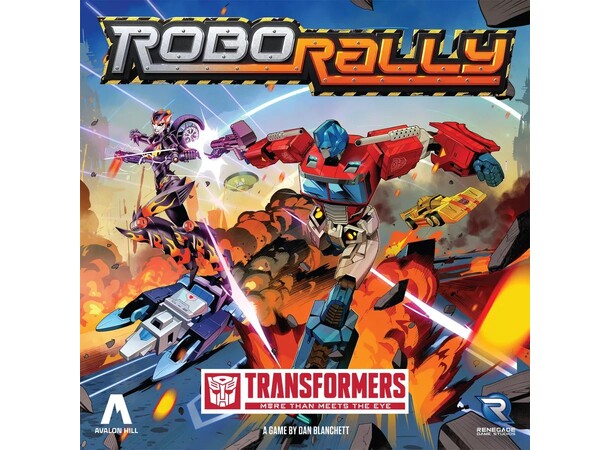 Robo Rally Transformers Brädspel 