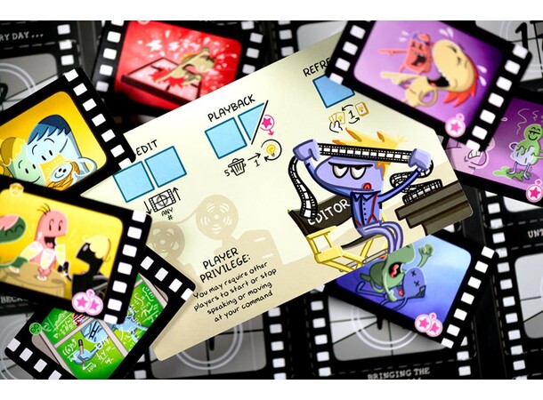 Roll Camera Brädspel The Filmmaking Board Game 