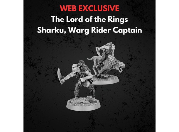 Sharku Warg Rider Captain Middle-earth Strategy Battle Game 