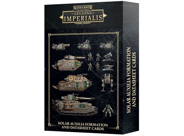Solar Auxilia Formation/Datasheet Cards The Horus Heresy - Legions Imperialis 