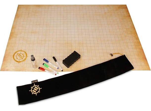 Tabletop RPG Grid Mat Campaign Kit 