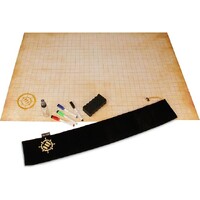 Tabletop RPG Grid Mat Campaign Kit 