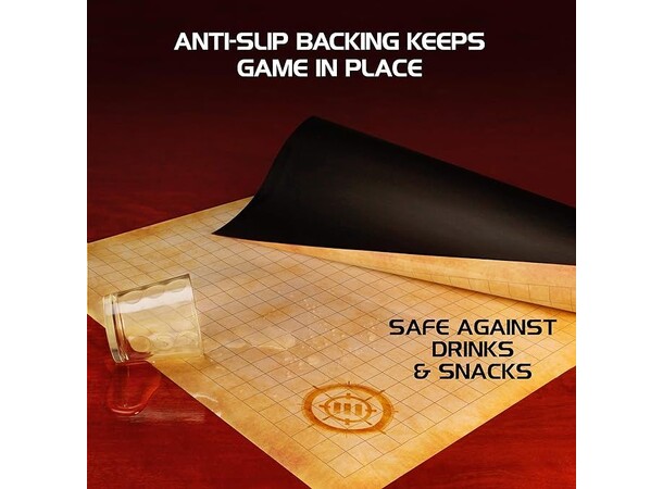 Tabletop RPG Grid Mat Campaign Kit 