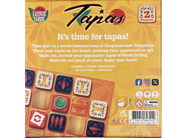 Tapas Brädspel 