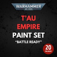Tau Empire Paint Set Warhammer 40K - Battle Ready