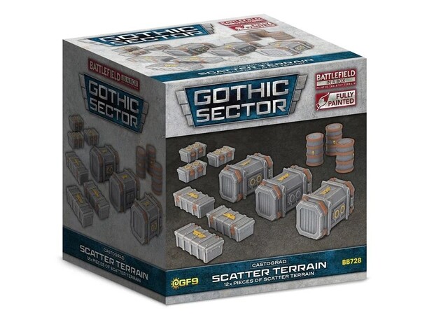 Terräng Scatter Terrain Battlefield in a Box - Gothic Sector 