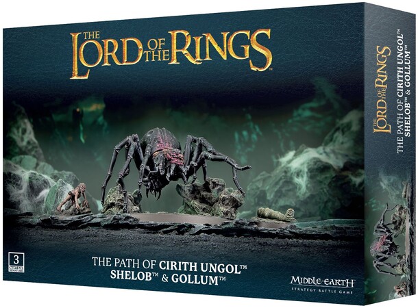 The Path of Cirith Ungol Shelob & Gollum Middle-earth Strategy Battle Game 