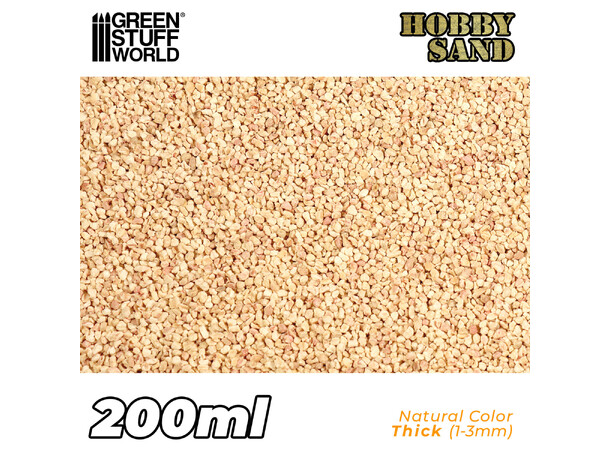 Thick Hobby Sand - Natural 200ml Green Stuff World 