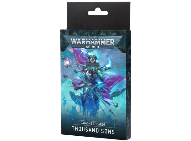 Thousand Sons Datasheet Cards Warhammer 40K 