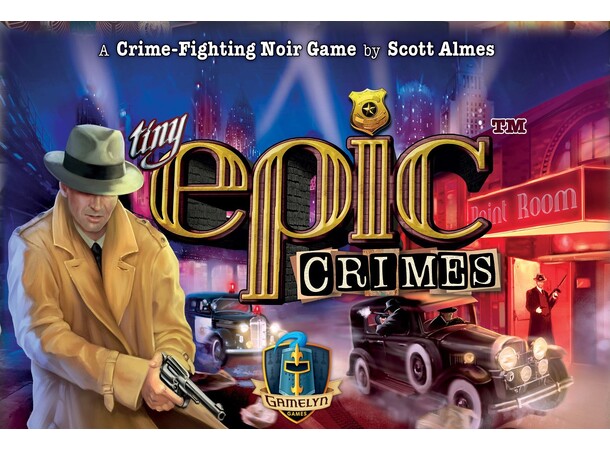 Tiny Epic Crimes Brädspel 