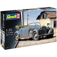 Type 320 (W142) Cabriolet Revell 1:35 Byggsats