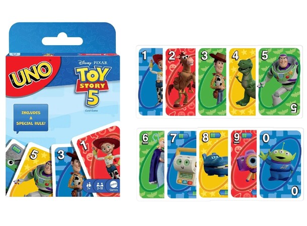 UNO Toy Story 5 Kortspel 