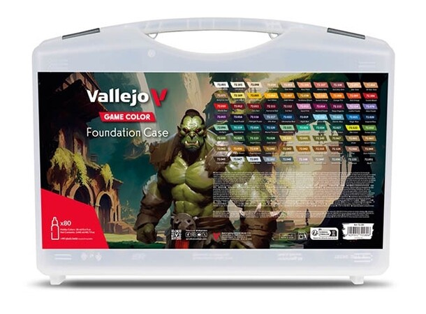 Vallejo Game Color Foundation Case 