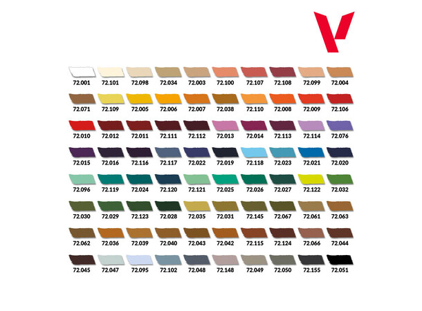 Vallejo Game Color Foundation Case 