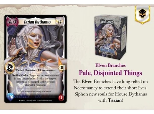 Warlord Elven Branches Starter Deck Saga of the Storm Into the Accordlands 