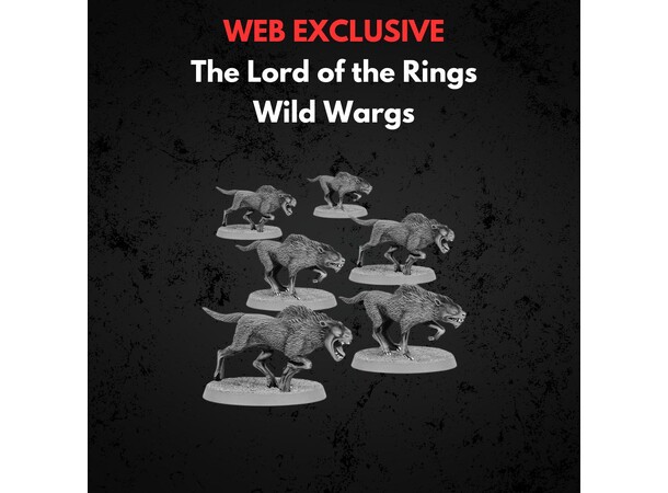 Wild Wargs Middle-earth Strategy Battle Game 