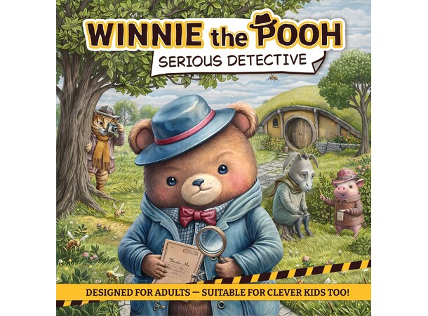 Winnie the Pooh Serious Detective Brädspel 