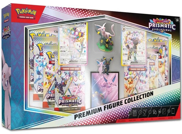 *okemon Prismatic Evolutions Figure Coll Premium Figure Collection 