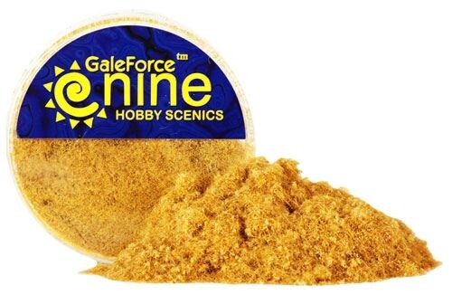 Hobby Scenics Parched Straw Static Grass Gale Force Nine