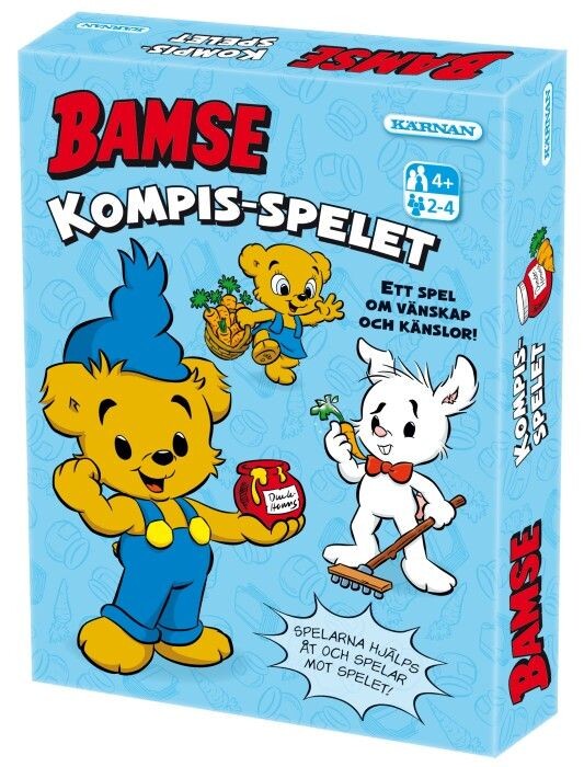 Bamse Kompis spelet Brädspel Svensk utgåva