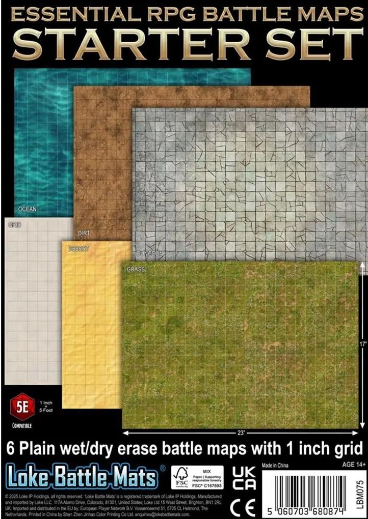 Essential RPG Battle Maps Starter Set