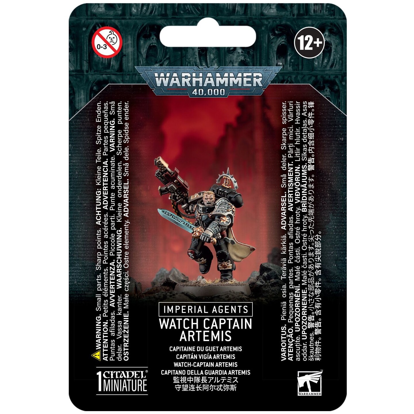 Imperial Agents Watch Captain Artemis Warhammer 40K