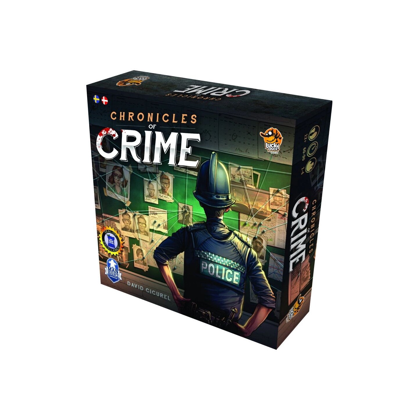 Chronicles Of Crime Brädspel Svensk utgåva