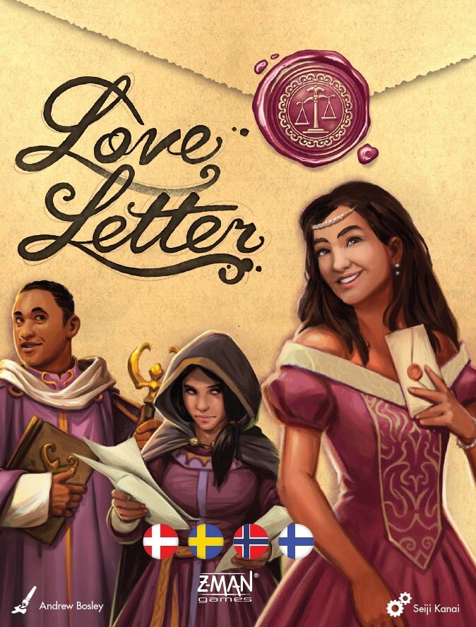 Love Letter Brädspel Svensk utgåva
