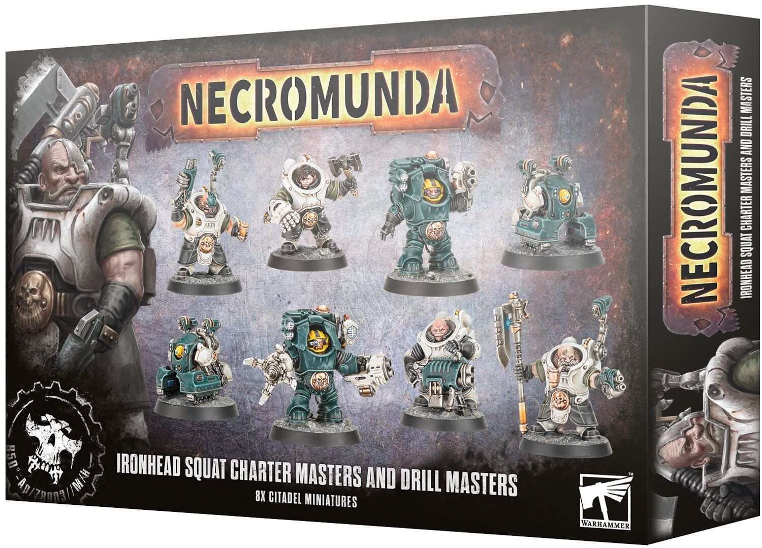 Necromunda Charter Masters/Drill Masters Ironhead Squat