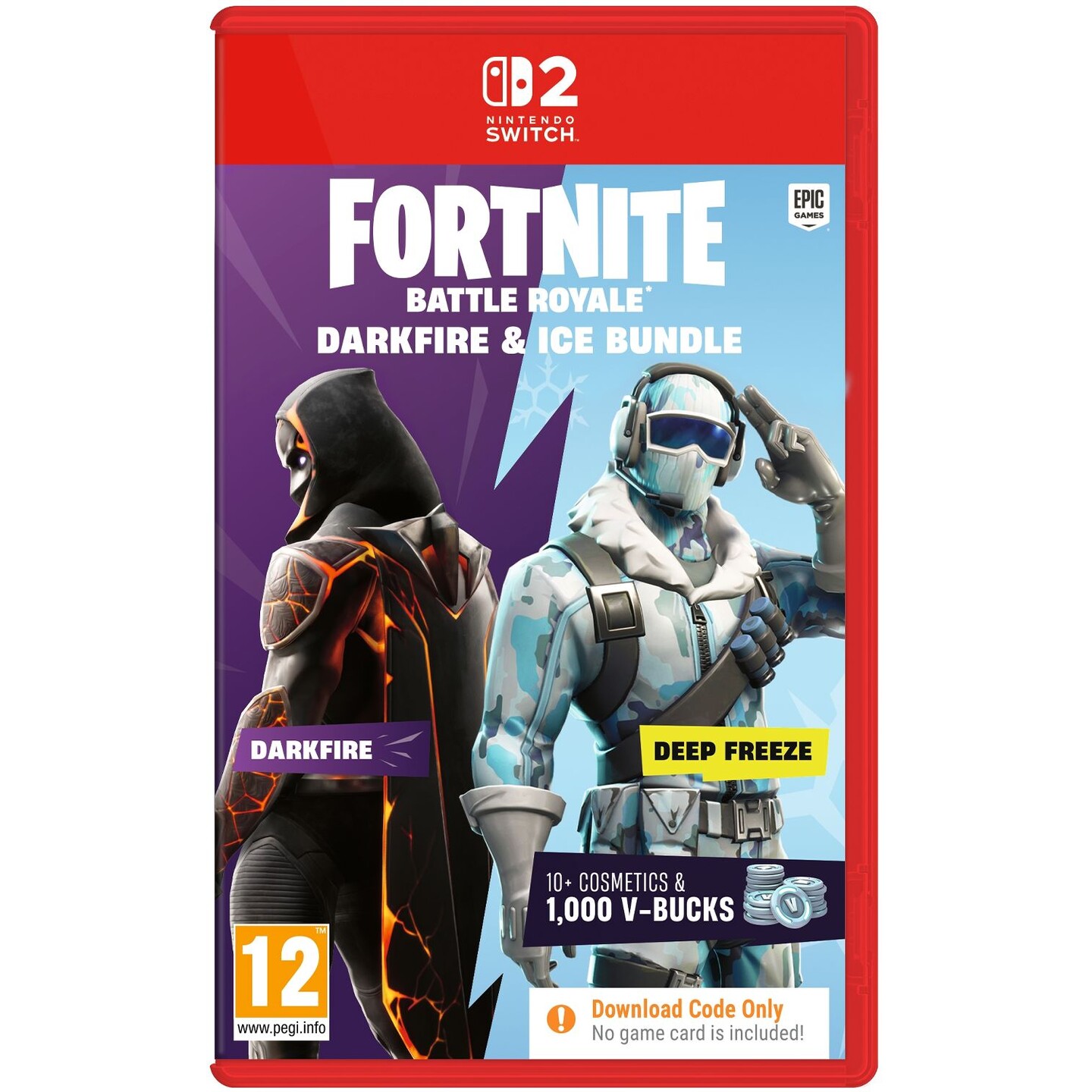 Fortnite Darkfire & Ice Bundle Switch 2