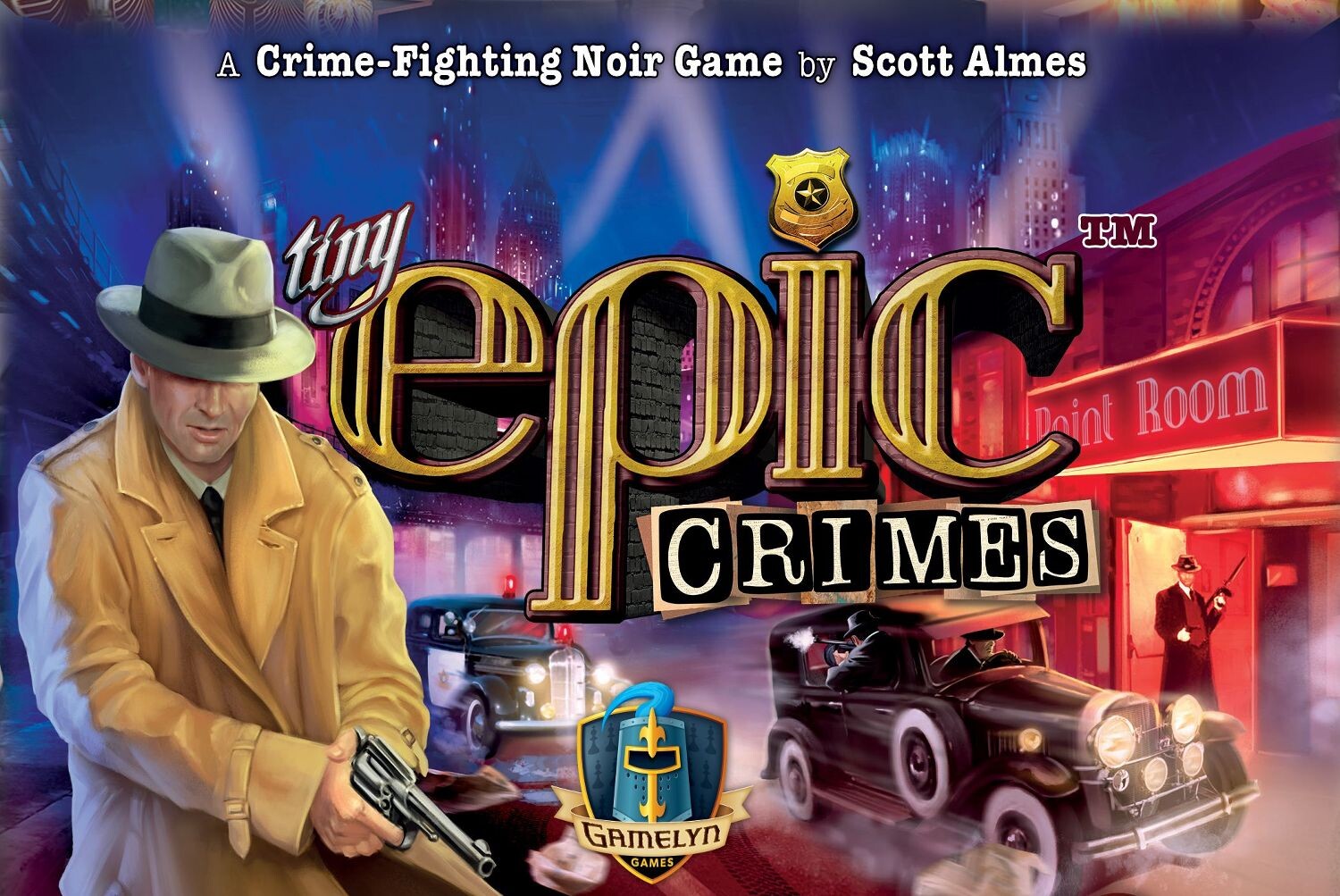 Tiny Epic Crimes Brädspel