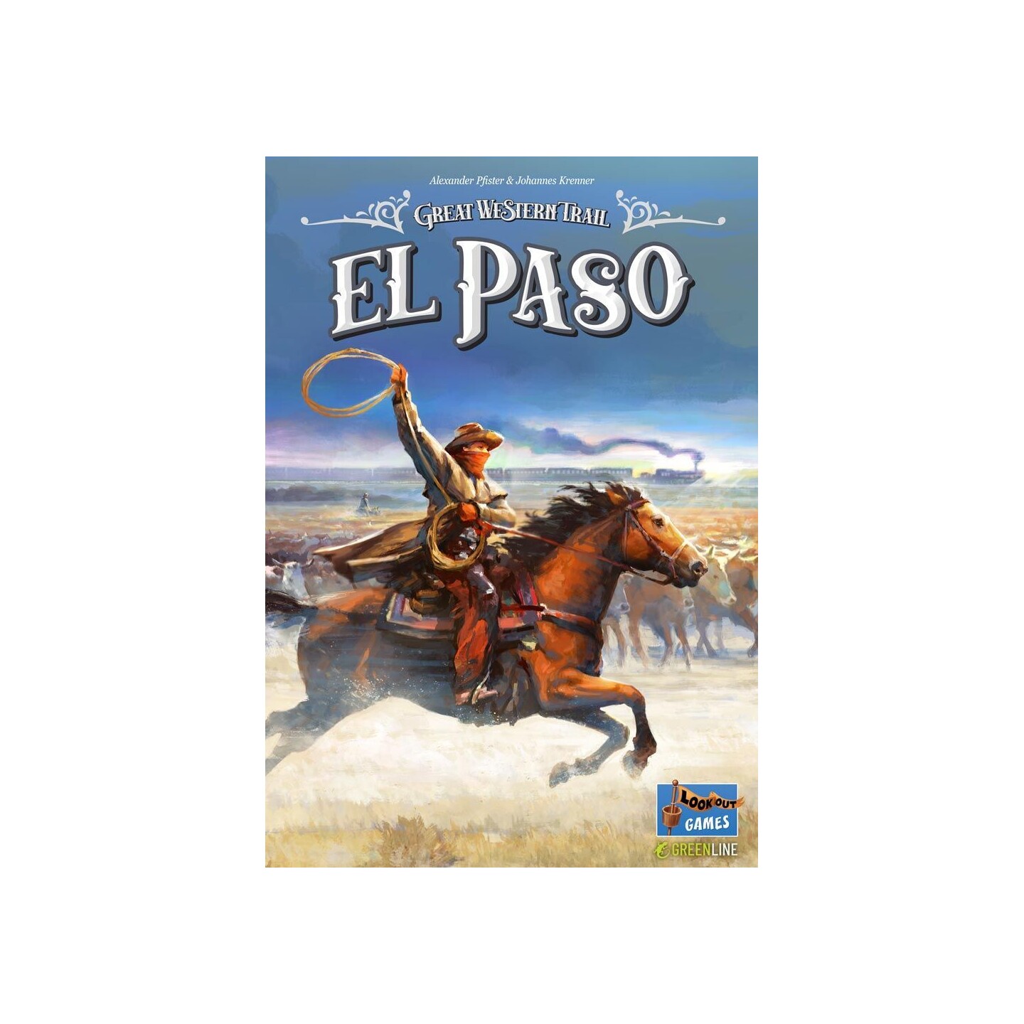Great Western Trail El Paso Brädspel