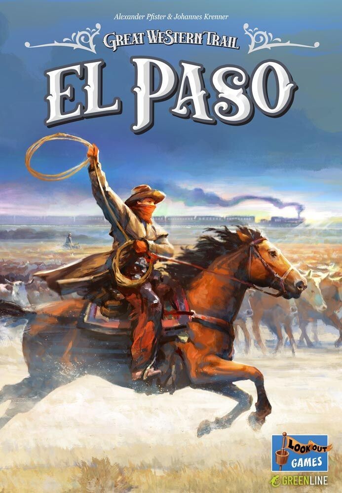 Great Western Trail El Paso Brädspel