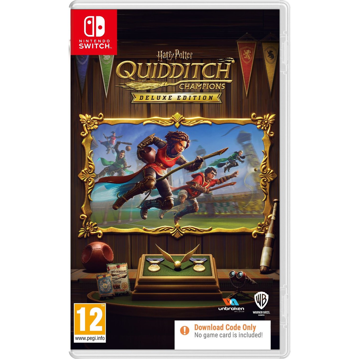 Harry Potter Quidditch Champions Switch Deluxe Edition - Code-in-Box