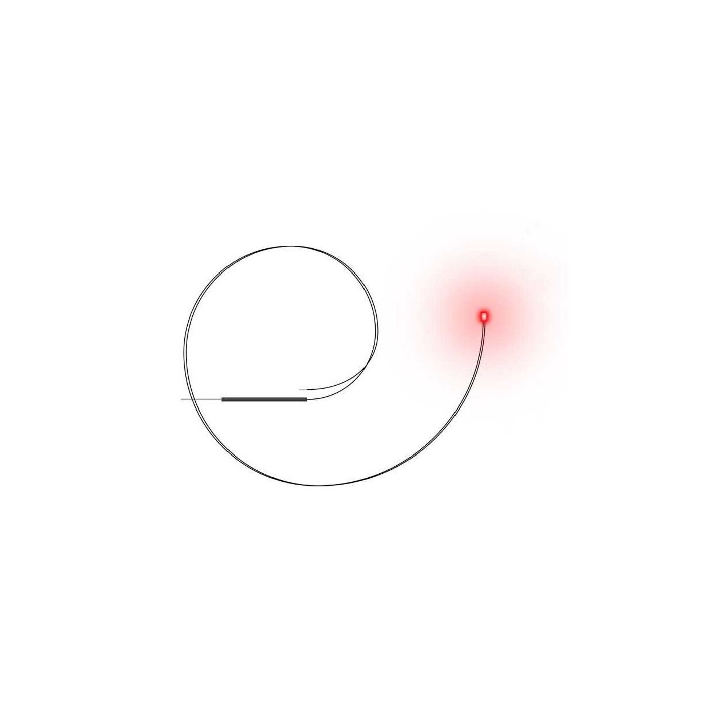 LED Light Red - 1mm (10 st) Green Stuff World