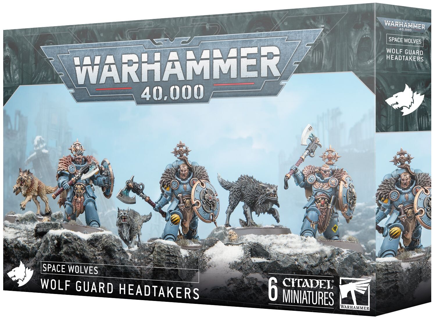 Space Wolves Wolf Guard Headtakers Warhammer 40K
