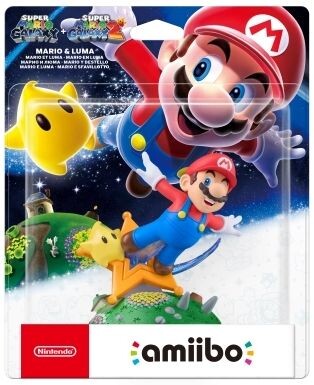 Amiibo Mario & Luma