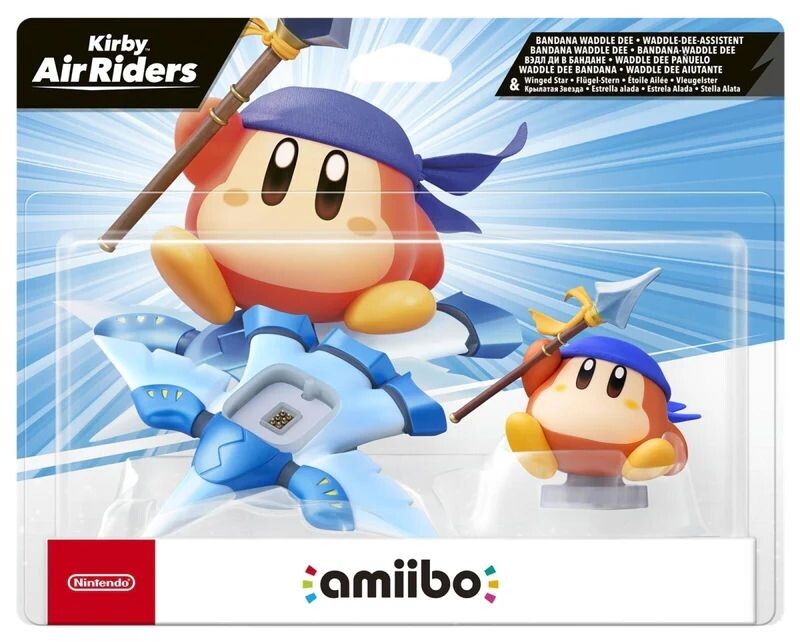 Amiibo Figur Waddle Dee & Winged Star Kirby Air Riders Collection