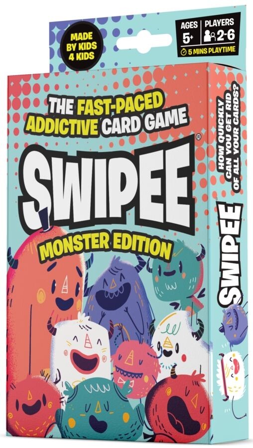 Swipee Monster Edition Kortspel Svensk utgåva